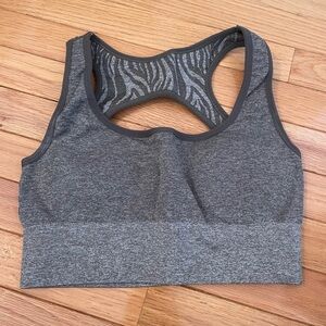 NVGTN Gray Sports Bra